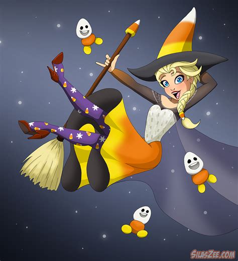 The Candy Corn Witch: A Beloved Character in Folklore and Mythology